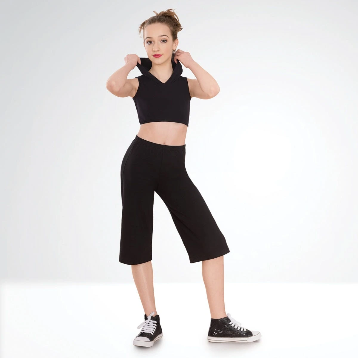 1st Position Cropped Hooded Top 3 1st Position Cropped Hooded Top