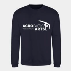 Acrobatic Arts Crew Neck Sweatshirt 8 Acrobatic Arts Crew Neck Sweatshirt -Revolution Shop aajh030 nfn front