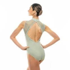 Basilica Blanche Leotard -Revolution Shop baw0218 blanche olive bck