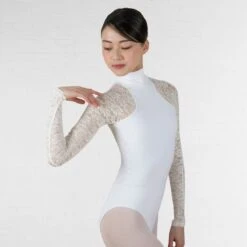 Basilica Oriana Leotard 15 Basilica Oriana Leotard -Revolution Shop baw0229 oriana wht frt