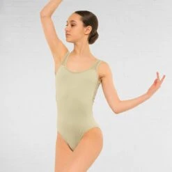 Basilica Ada Leotard -Revolution Shop baw0255 ada olive green frt