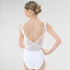 Basilica Ada Leotard -Revolution Shop baw0255 ada wht bck