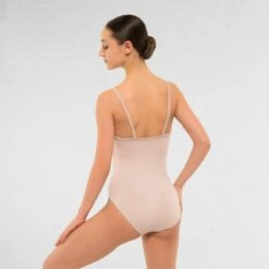 Basilica Zhenga Leotard -Revolution Shop baw0276 zhenga dusty pink bck