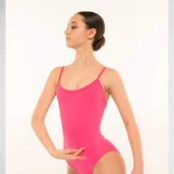 Basilica Zhenga Leotard -Revolution Shop baw0276 zhenga fuchsia front 2
