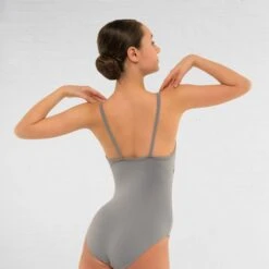 Basilica Zhenga Leotard -Revolution Shop baw0276 zhenga grey bck