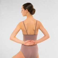 Basilica Zhenga Leotard -Revolution Shop baw0276 zhenga taupe bck