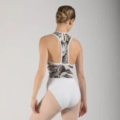 Basilica Jamila Leotard 5 Basilica Jamila Leotard -Revolution Shop baw0293 jamila wht bck