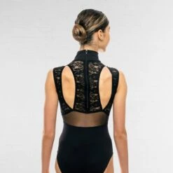 Basilica Adela Leotard -Revolution Shop baw0307 adela blk bck