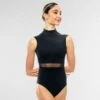 Basilica Adela Leotard -Revolution Shop baw0307 adela blk frt