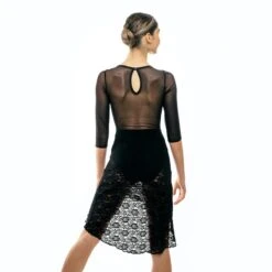 Basilica Sandra Dress -Revolution Shop baw0320 sandra blk bck