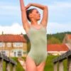 Basilica Brook Leotard -Revolution Shop baw0350 brook leotard front