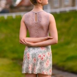 Basilica Flora Leotard -Revolution Shop baw0351 flora back