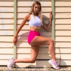 Basilica Pessa Active Shorts -Revolution Shop baw0616 damia baw0814 pessa white front 1