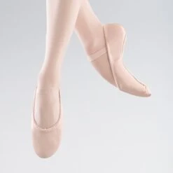 Bloch Dansoft Leather Ballet Shoe 26 Bloch Dansoft Leather Ballet Shoe -Revolution Shop bl205 theatricalpink