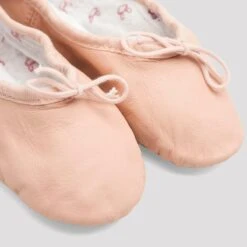 Bloch Bunnyhop Leather Ballet Shoe Pink -Revolution Shop bl225 4