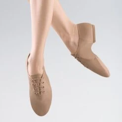 Bloch Jazzsoft Leather Jazz Shoes -Revolution Shop bl405 tan 1 1