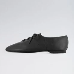 Bloch Essential Full Sole Leather Lace Up Jazz Shoe Black -Revolution Shop bl462 3