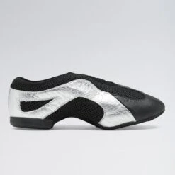 Bloch Slipstream Slip On Jazz Shoes -Revolution Shop bl485 black silver 2