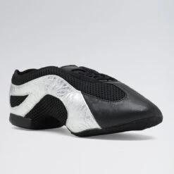 Bloch Slipstream Slip On Jazz Shoes -Revolution Shop bl485 black silver 3