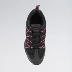 Bloch Criss Cross Mesh Sneakers -Revolution Shop bl524 black pink 5