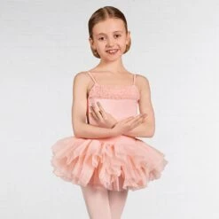 Bloch Desdemona Girls Tutu Leotard -Revolution Shop blcl7120pnk f1 ids12