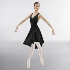 Bloch Asymmetrical Hem Halter Dress