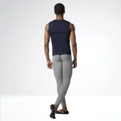 Bloch Mens/Boys Fitted Muscle Top -Revolution Shop blmt011 nav back