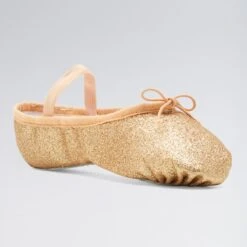 Bloch Glitterdust Full Sole Ballet Shoe -Revolution Shop bls0225 gold 3