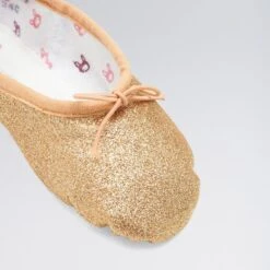 Bloch Glitterdust Full Sole Ballet Shoe -Revolution Shop bls0225 gold 6