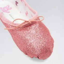 Bloch Glitterdust Full Sole Ballet Shoe -Revolution Shop bls0225 rose 6