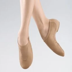 Bloch Pulse Competition Leather Jazz Shoes -Revolution Shop bls0470l tan 1 3