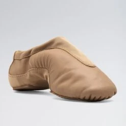 Bloch Pulse Competition Leather Jazz Shoes -Revolution Shop bls0470l tan 3 1