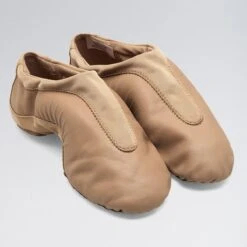 Bloch Pulse Competition Leather Jazz Shoes -Revolution Shop bls0470l tan 7 1