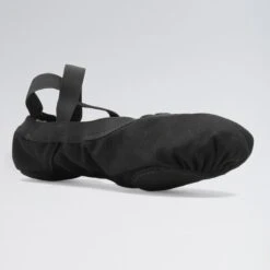 Bloch Pro Elastic Canvas Ballet Shoe -Revolution Shop bls0621 black 3