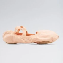 Bloch Pro Elastic Canvas Ballet Shoe -Revolution Shop bls0621 pink 2