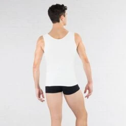 Ballet Rosa Hugo Sleeveless Top -Revolution Shop br699cla hugo white back