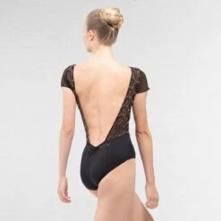 Ballet Rosa Coralie Cap Sleeve Scoop Back Leotard 11 Ballet Rosa Coralie Cap Sleeve Scoop Back Leotard -Revolution Shop brcoralie black cafe au lait adult back