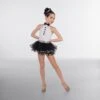 1st Position Frilled Front Glitz Leotard With Bow Tie -Revolution Shop cogl0083 11 3