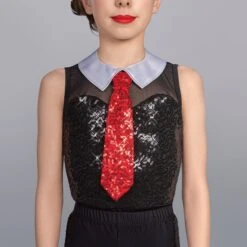 1st Position Sequin Mesh Topped Showbiz Unitard 10 1st Position Sequin Mesh Topped Showbiz Unitard -Revolution Shop cogl0084 6 4