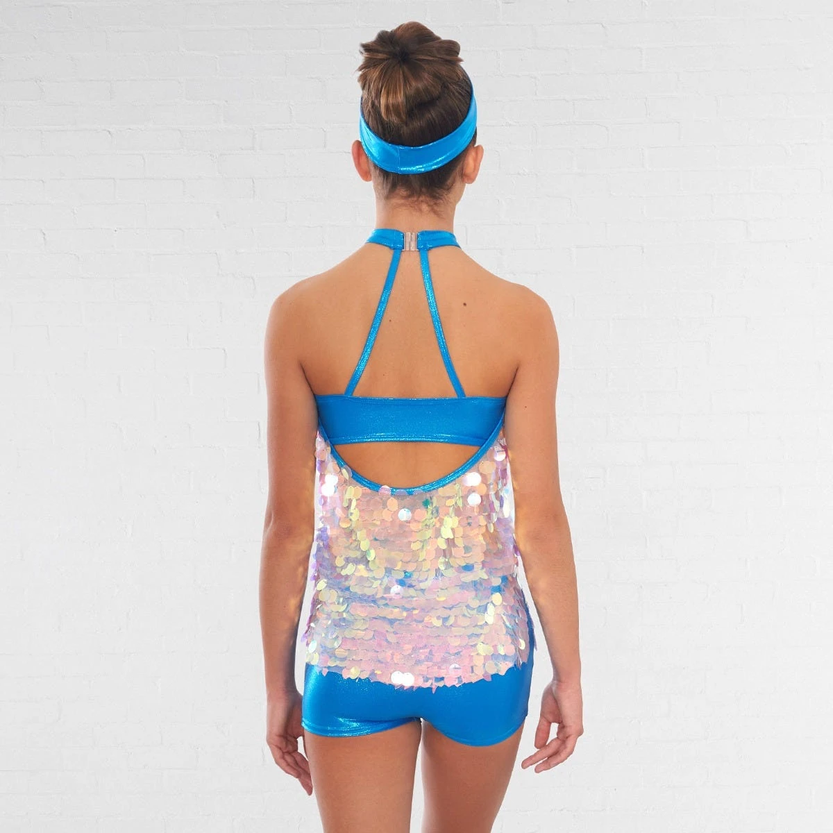 1st Position Sequin Halterneck Top And Hot Pants 6 1st Position Sequin Halterneck Top And Hot Pants - Image 4