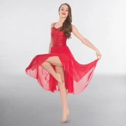 1st Position Long Sequin Lyrical Dress