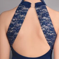 1st Position Sequin Lace Insert Culottes Jumpsuit -Revolution Shop cold0041 37 2