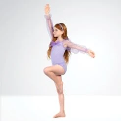 1st Position Puff Sleeved Show Leotard -Revolution Shop cold0079 3