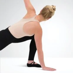 Capezio Rib Leotard -Revolution Shop cz11374w nude 2