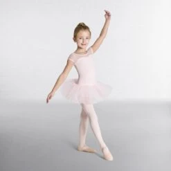 Capezio Keyhole Back Tutu Dress 7 Capezio Keyhole Back Tutu Dress -Revolution Shop cz11394c pnk 1