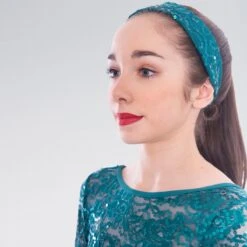 1st Position Sequin Lace Unitard -Revolution Shop dw11 turq 4