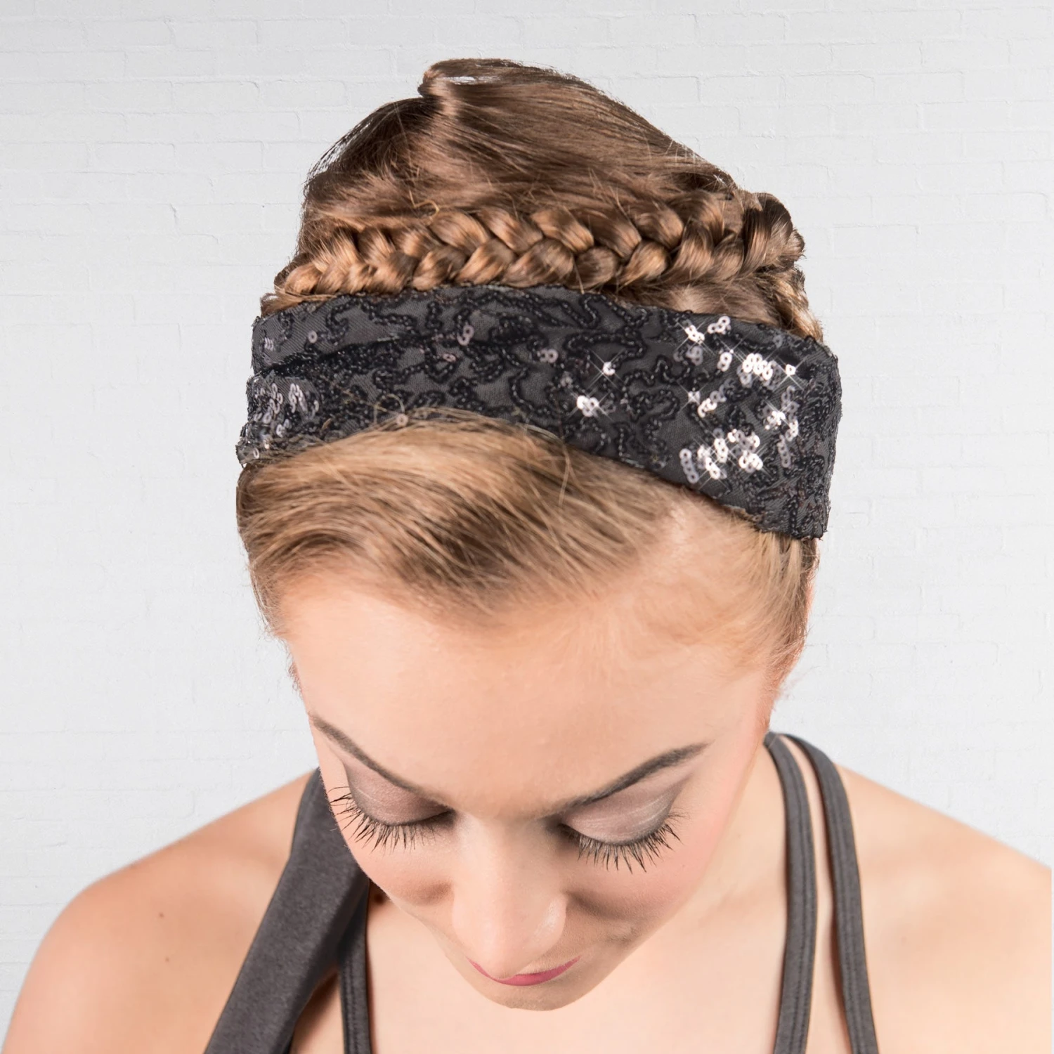 1st Position Skirted Sequin Crop Top With Shorts 3 1st Position Skirted Sequin Crop Top With Shorts