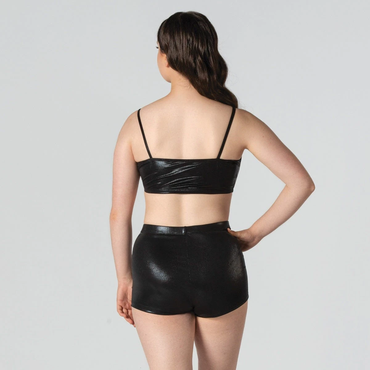 1st Position Three Piece Gathered Lace Top With Shorts And Crop Top 4 1st Position Three Piece Gathered Lace Top With Shorts And Crop Top - Image 2