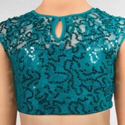 1st Position Lace Sequin Dipped Hem Lyrical Two Piece 12 1st Position Lace Sequin Dipped Hem Lyrical Two Piece -Revolution Shop green cold0027 16 2