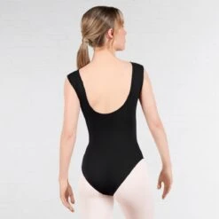 Harmony By 1st Position Ruched Front Cap Sleeved Leotard -Revolution Shop hfp002 01 1